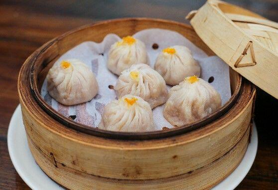 Crab Roe Soup Dumplings