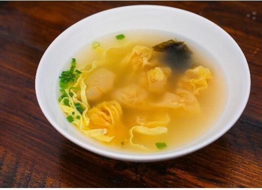Shanghai Mini Shrimp & Pork Wonton Soup