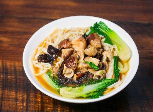 Mushroom Medlley Noodle Soup